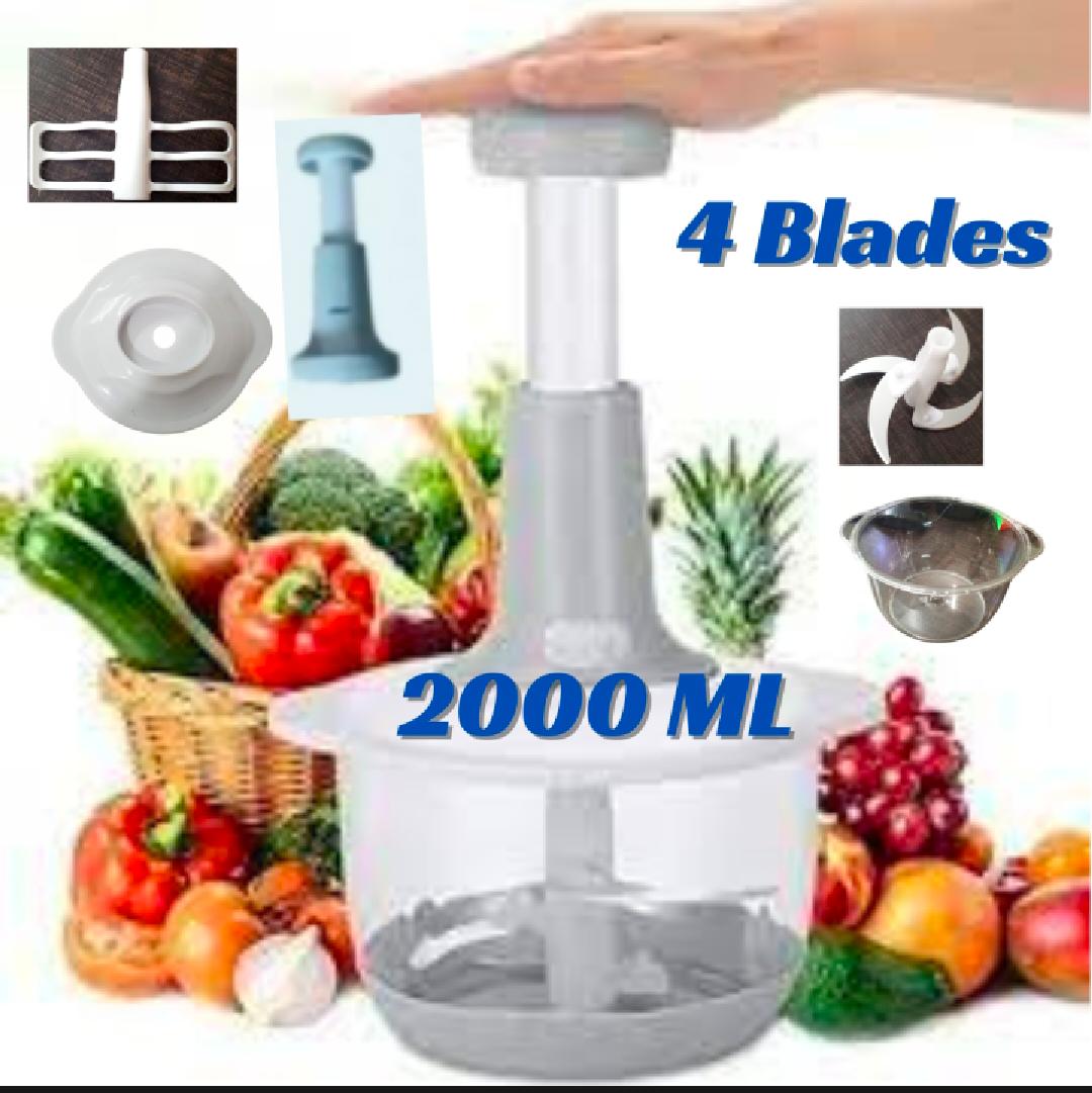 2000ml Hand Food Chopper for Vegetables